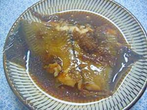 子持ちカレイのおかか煮